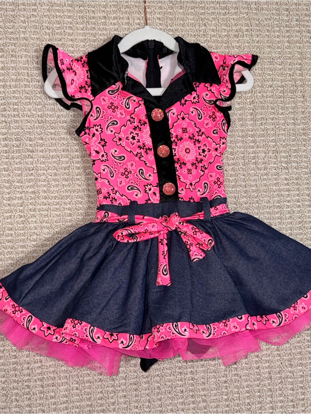 Weissman Cowgirl Dance Costume 2/3T - Picture 2 of 5
